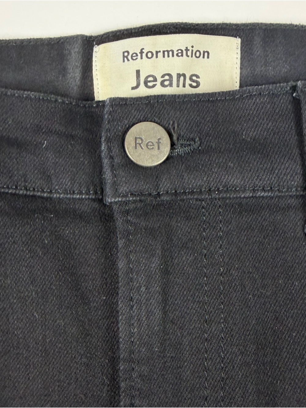 Reformation Black Women's High-Rise Skinny Jeans‎ 25 - Picture 3 of 4
